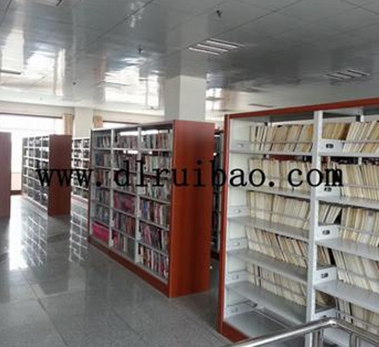 木护板书架工程实例