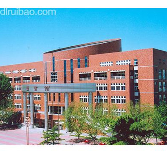 公司承建大连交通大学图书架工程