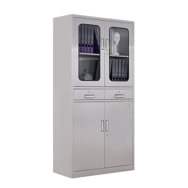 不锈钢中二斗器械柜